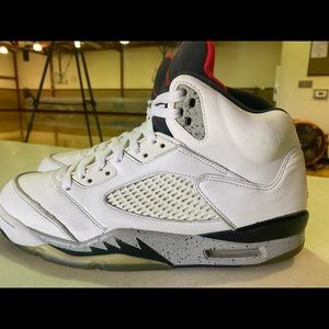 Jordan 5 “white cement”